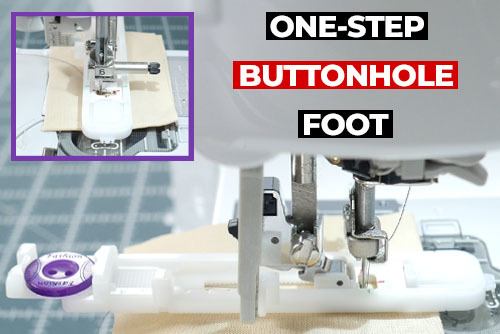 Buttonhole foot online