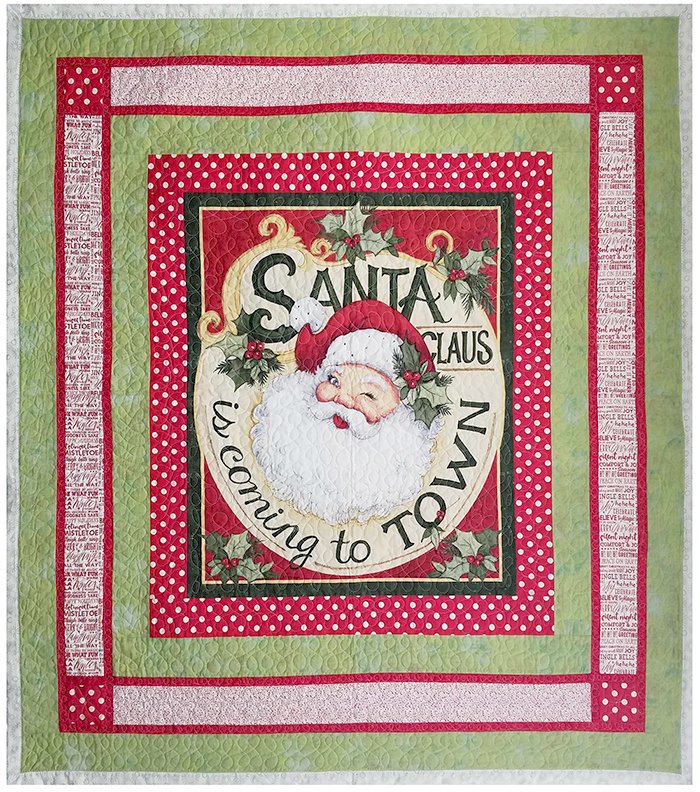 Retro Santa Claus Quilt Tutorial Sewing Parts Online Everything Sewing Delivered Quickly To