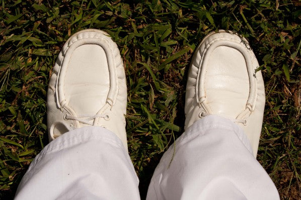 sas white nursing shoes