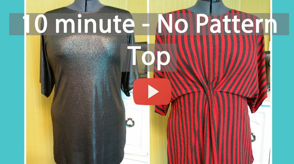 No Pattern, 10 Minute Summer Top