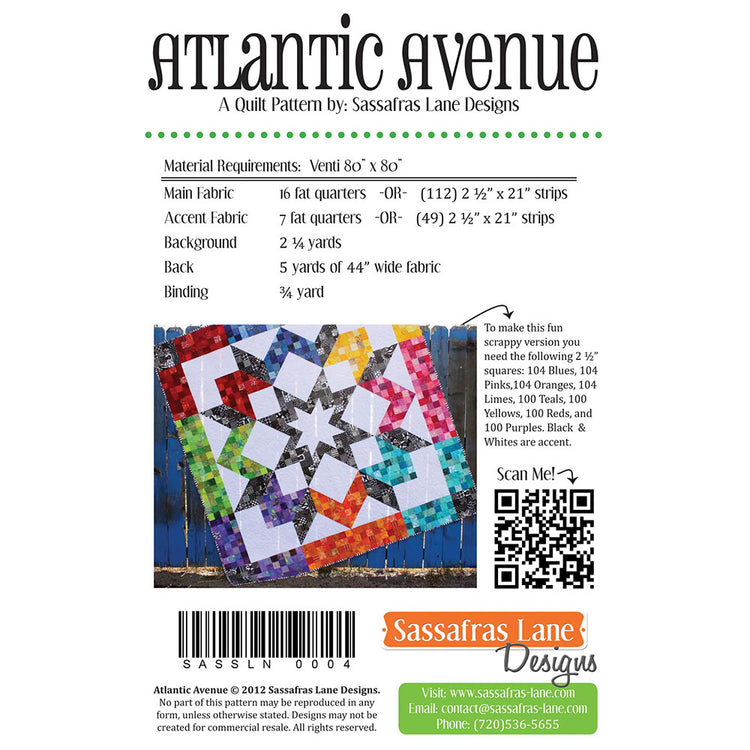 Atlantic Avenue Quilt Pattern image # 104439