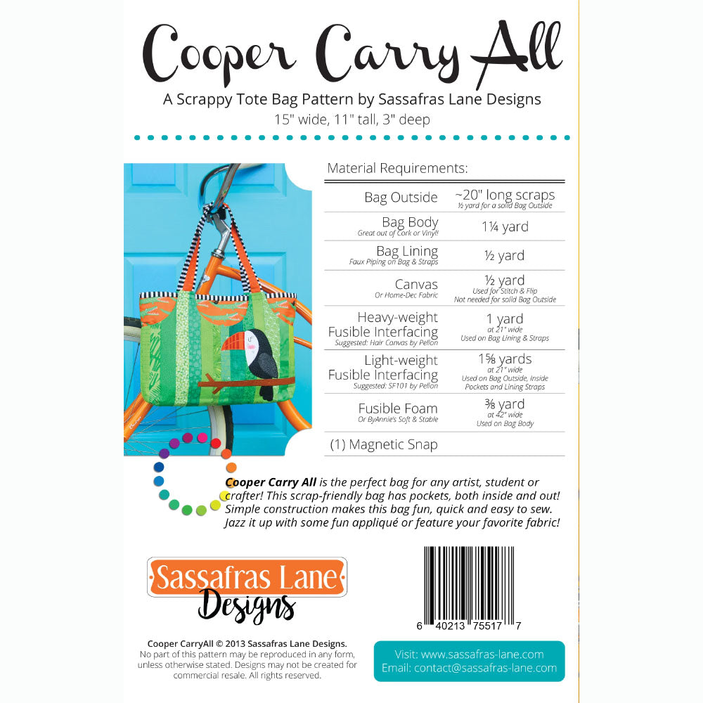 Cooper Carry-All Pattern image # 105253