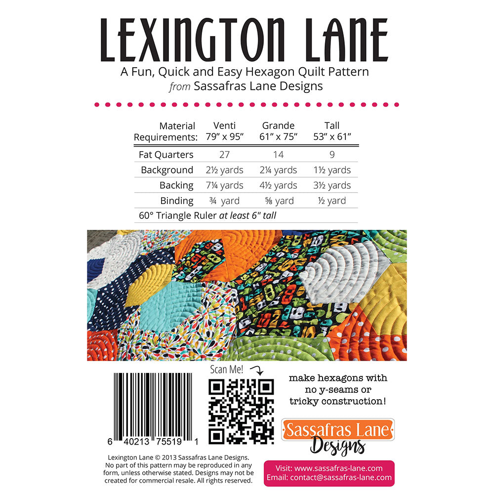 Lexington Lane Quilt Pattern image # 104804