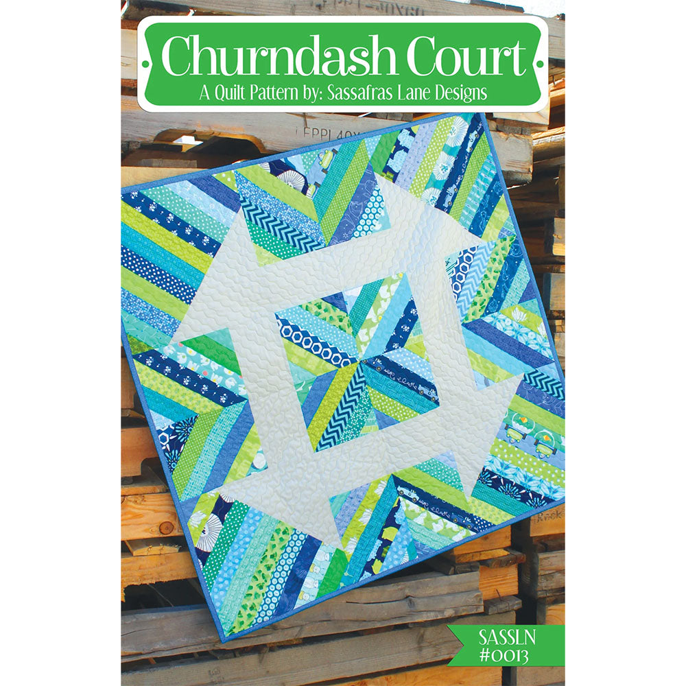 Churndash Court Quilt Pattern image # 104466