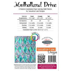 Mulholland Drive Quilt Pattern image # 104843