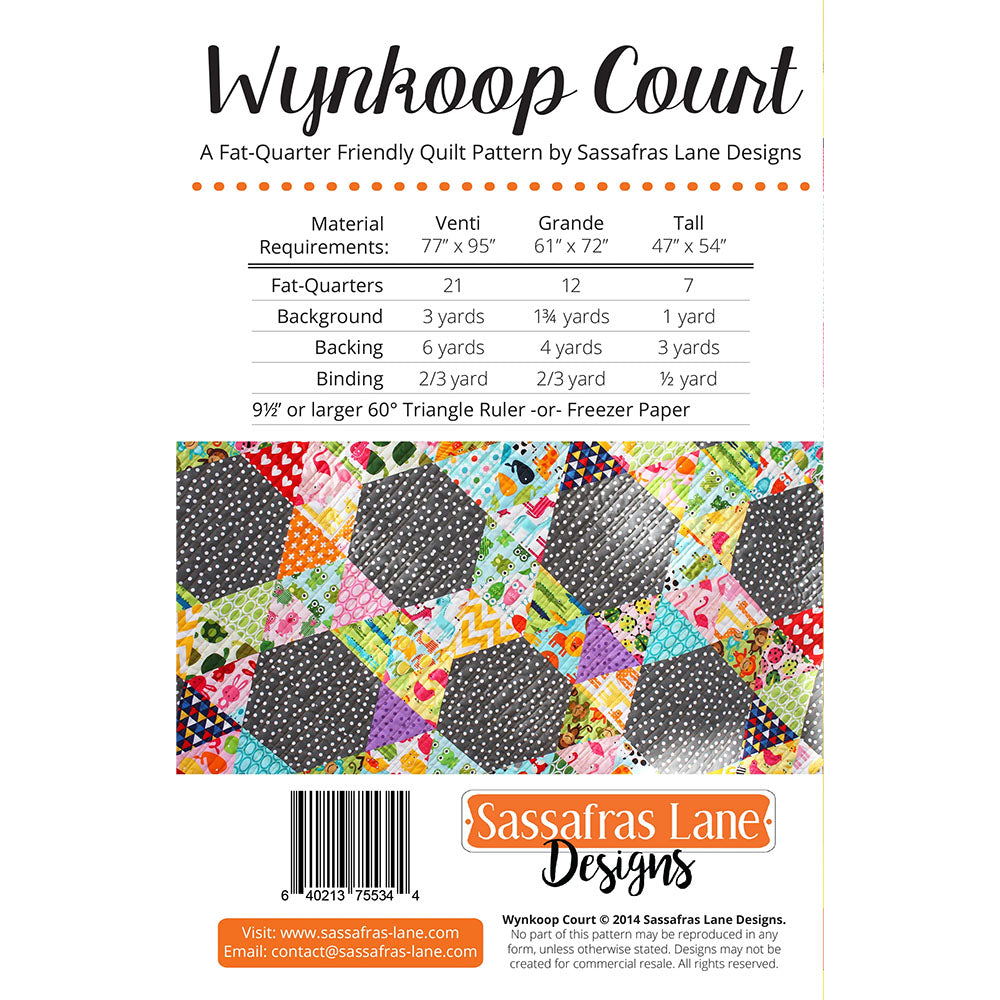 Wynkoop Court Quilt Pattern image # 104930