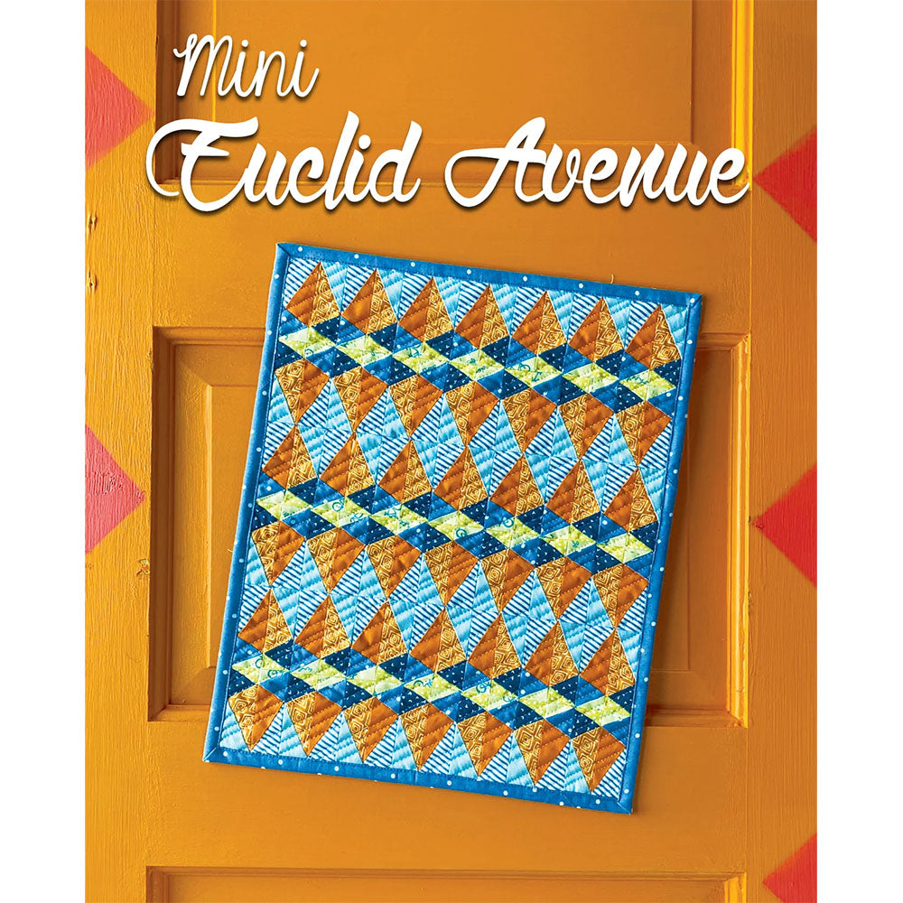 Mini Euclid Avenue Mini Quilt Pattern image # 104029