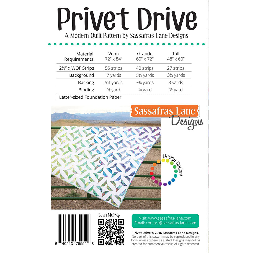 Privet Drive Quilt Pattern image # 104880