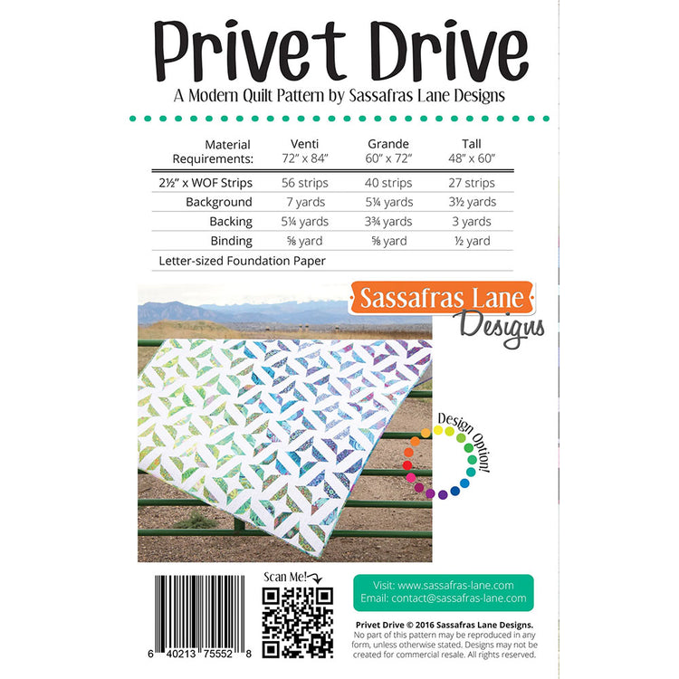 Privet Drive Quilt Pattern image # 104880