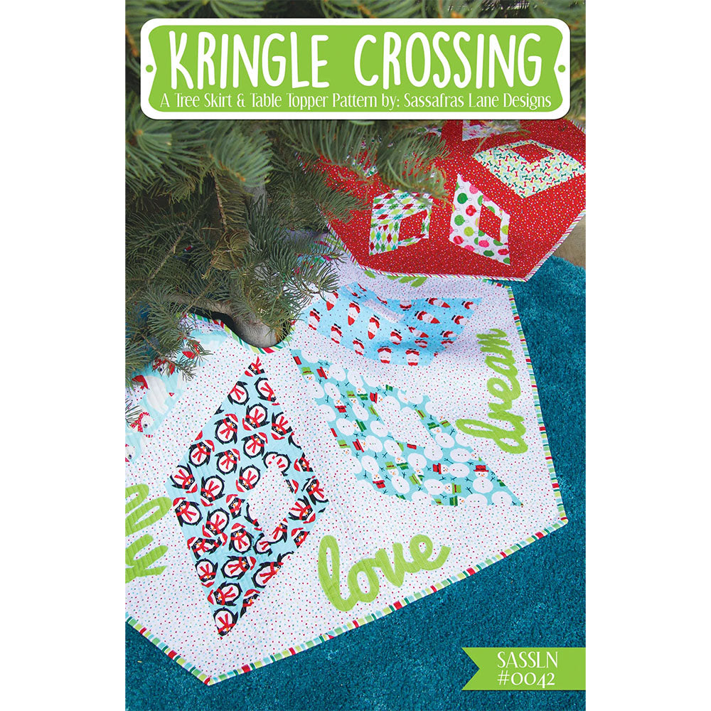 Kringle Crossing Tree Skirt & Table Topper Pattern image # 104782