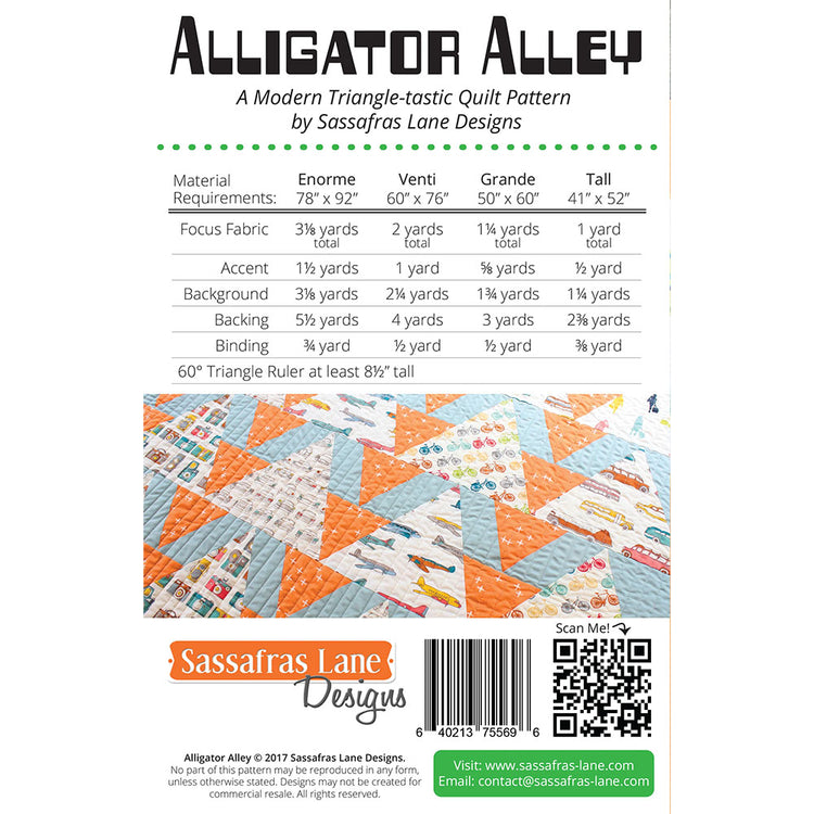 Alligator Alley Quilt Pattern image # 104435