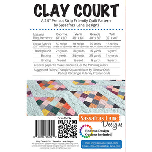 Clay Court Quilt Pattern image # 104490