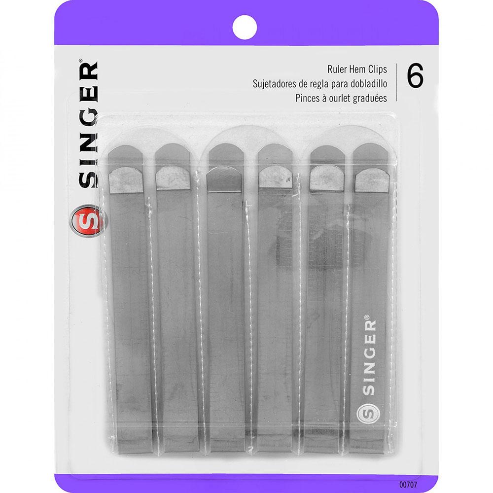 Ruler Hem Clips (6pk), Singer image # 69185