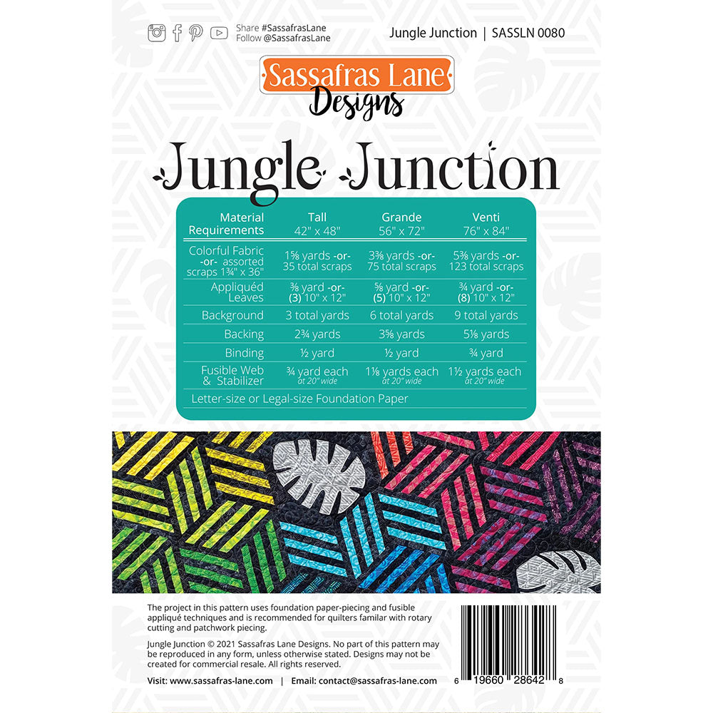 Jungle Junction Quilt Pattern image # 104725