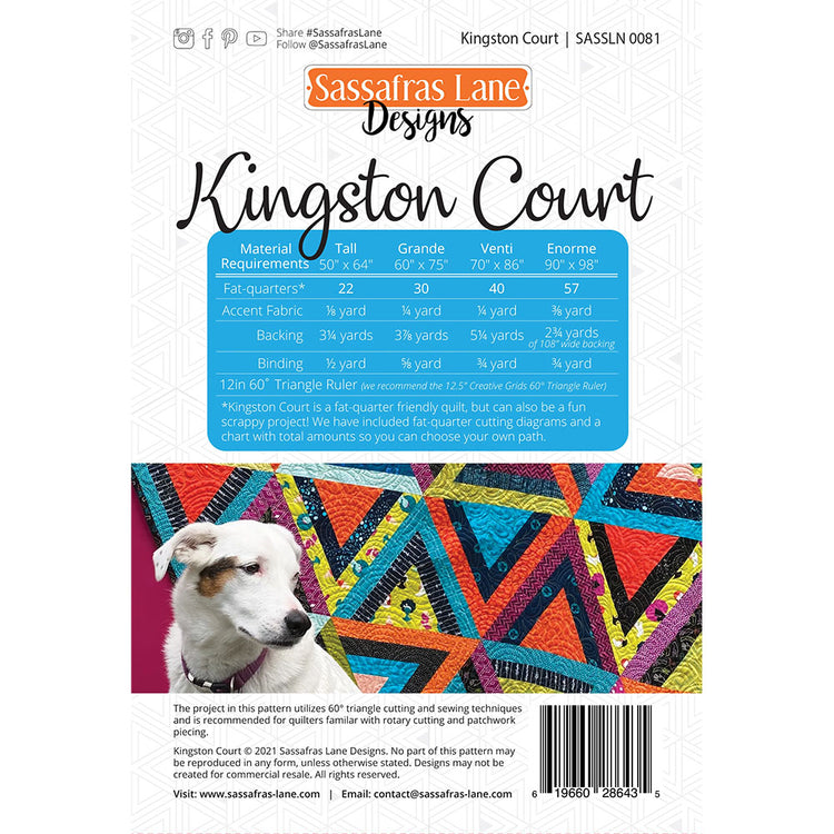 Kingston Court Quilt Pattern image # 104752