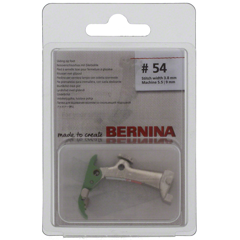 #54N - Non-Stick Zipper Foot, Bernina #0084797500 image # 47309