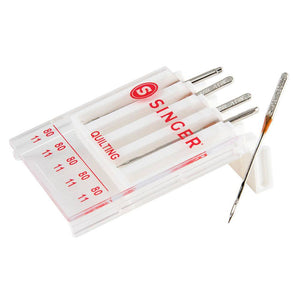 Singer Quilting Needles (5pk) - 80/11 image # 69055