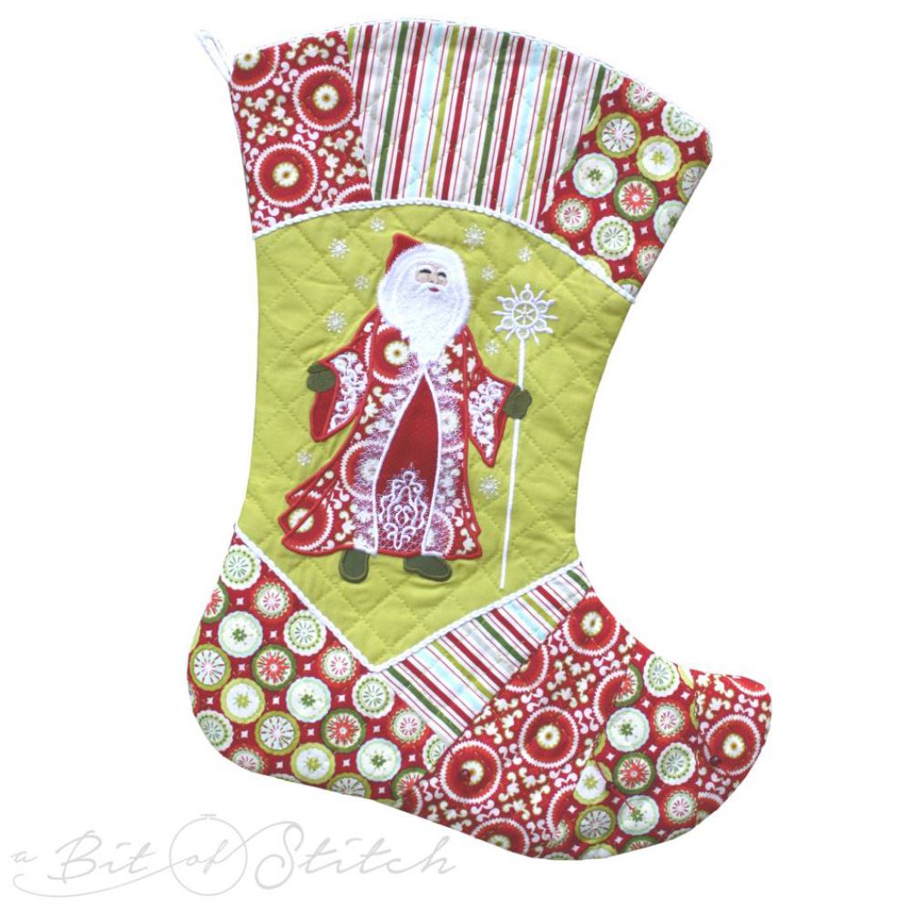 Winding Whimsy Quilt & Stocking Pattern image # 92649