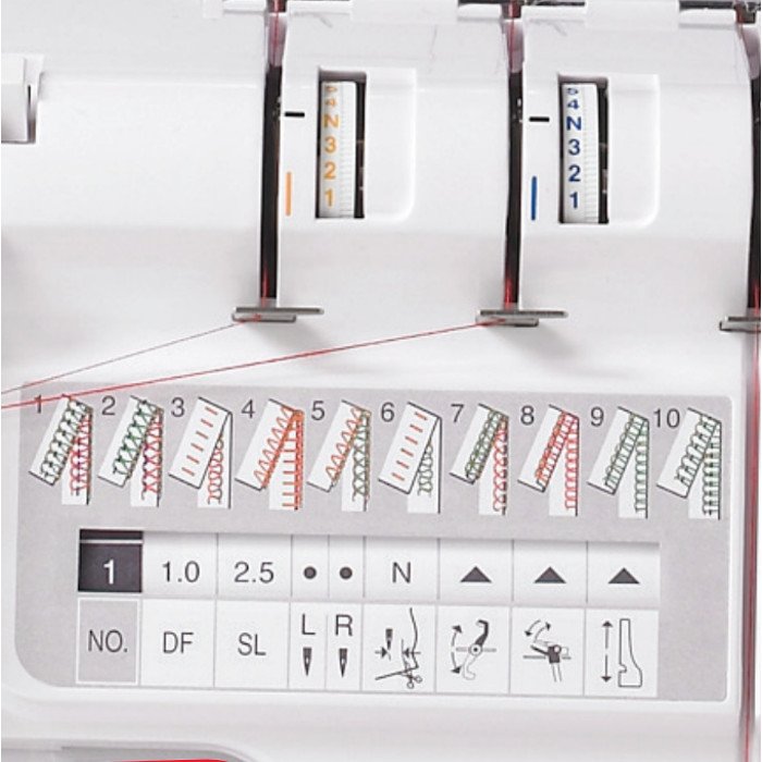 Janome 1100D Serger image # 48168