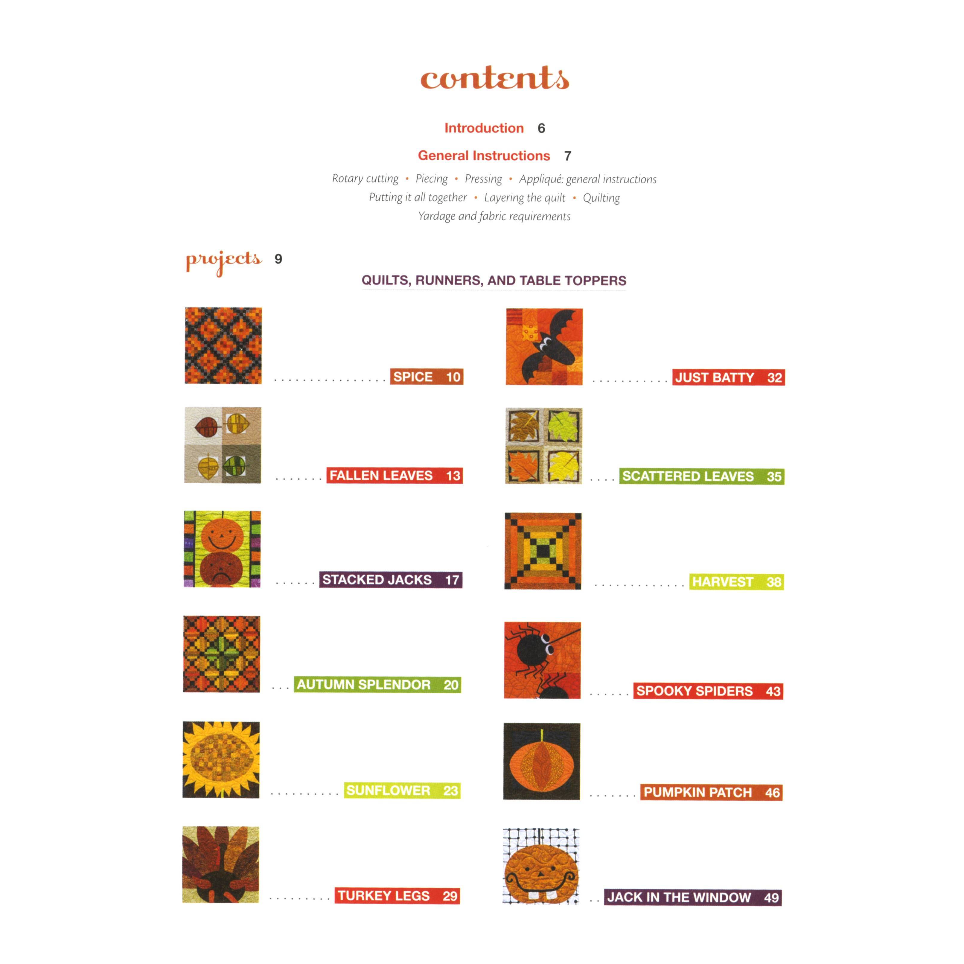 Festive Fall Quilts, Kim Schaefer image # 35348