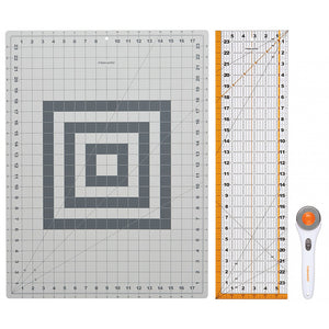 Fiskars Three-Piece Rotary Cutting Set image # 73525