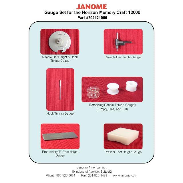 Gauge Kit, Janome #202121000 image # 33755