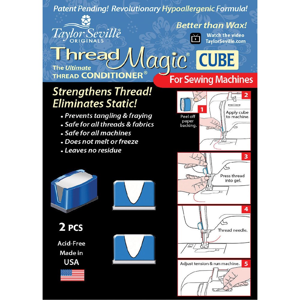 Thread Magic Thread Conditioner Cubes 2pk, Taylor Seville image # 41259