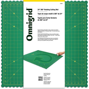 Omnigrid 24" 360 Degree Rotating Cutting Mat image # 106659