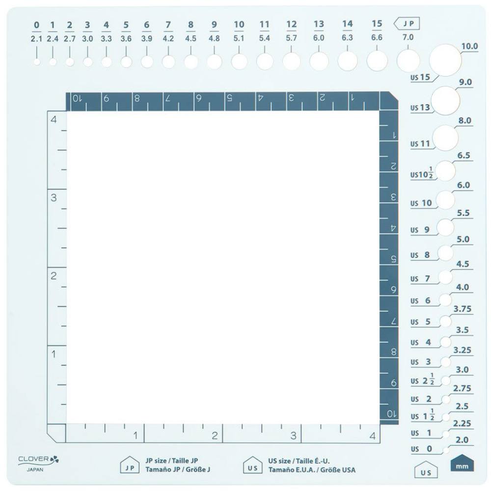 Clover, Swatch Ruler and Needle Gauge image # 86680