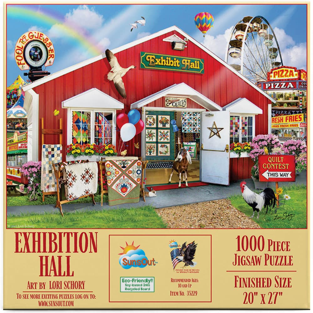 Exhibition Hall 1000pc Jigsaw Puzzle image # 109244