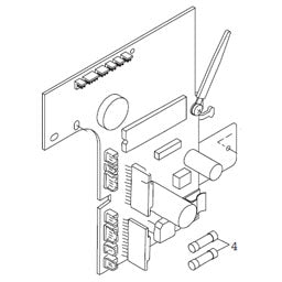 Main Computer Circuit Board, Singer #386893 image # 7684