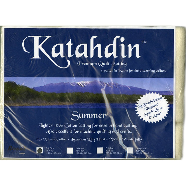 Bosal Katahdin Premium Cotton Batting - 45in x 60in image # 43723