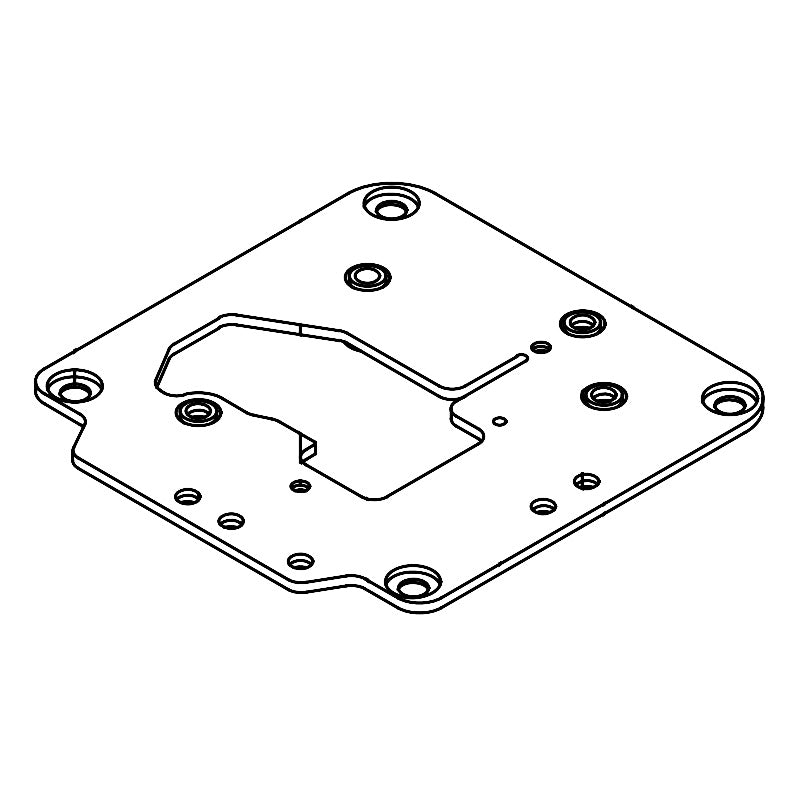 Throat Plate Base Assembly, Juki #40176885 image # 82793