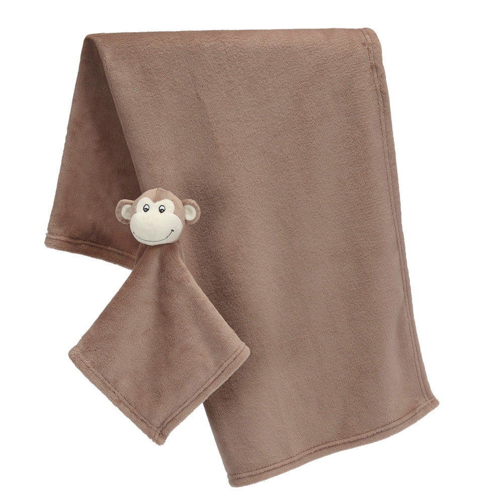 Embroidery Buddy Blankey Set - Monkey image # 52129