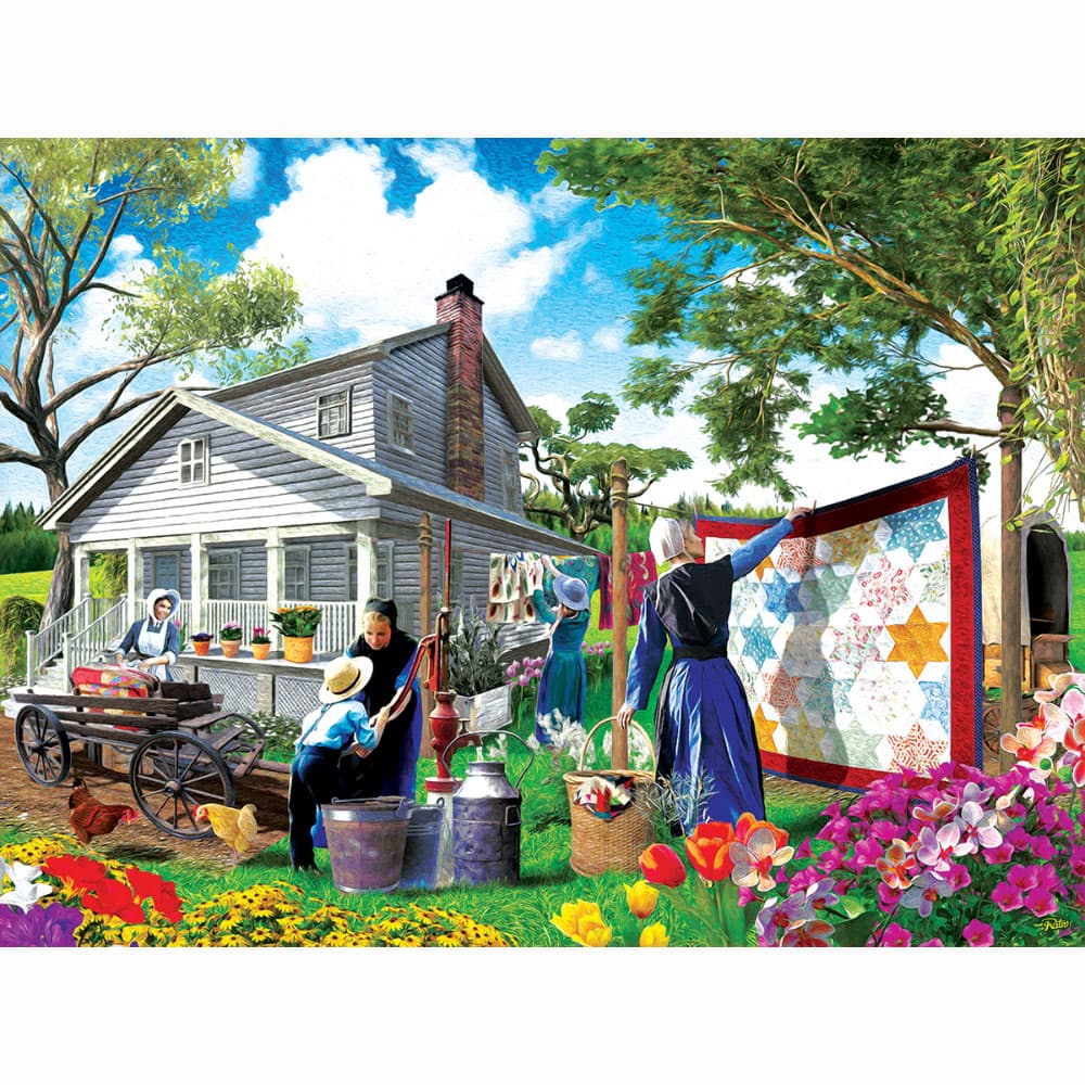 Afternoon Chores 1000pc Jigsaw Puzzle image # 109241