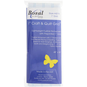 Bosal, 1" Craft & Quilt Fusible Interfacing, 48" x 36" image # 106886