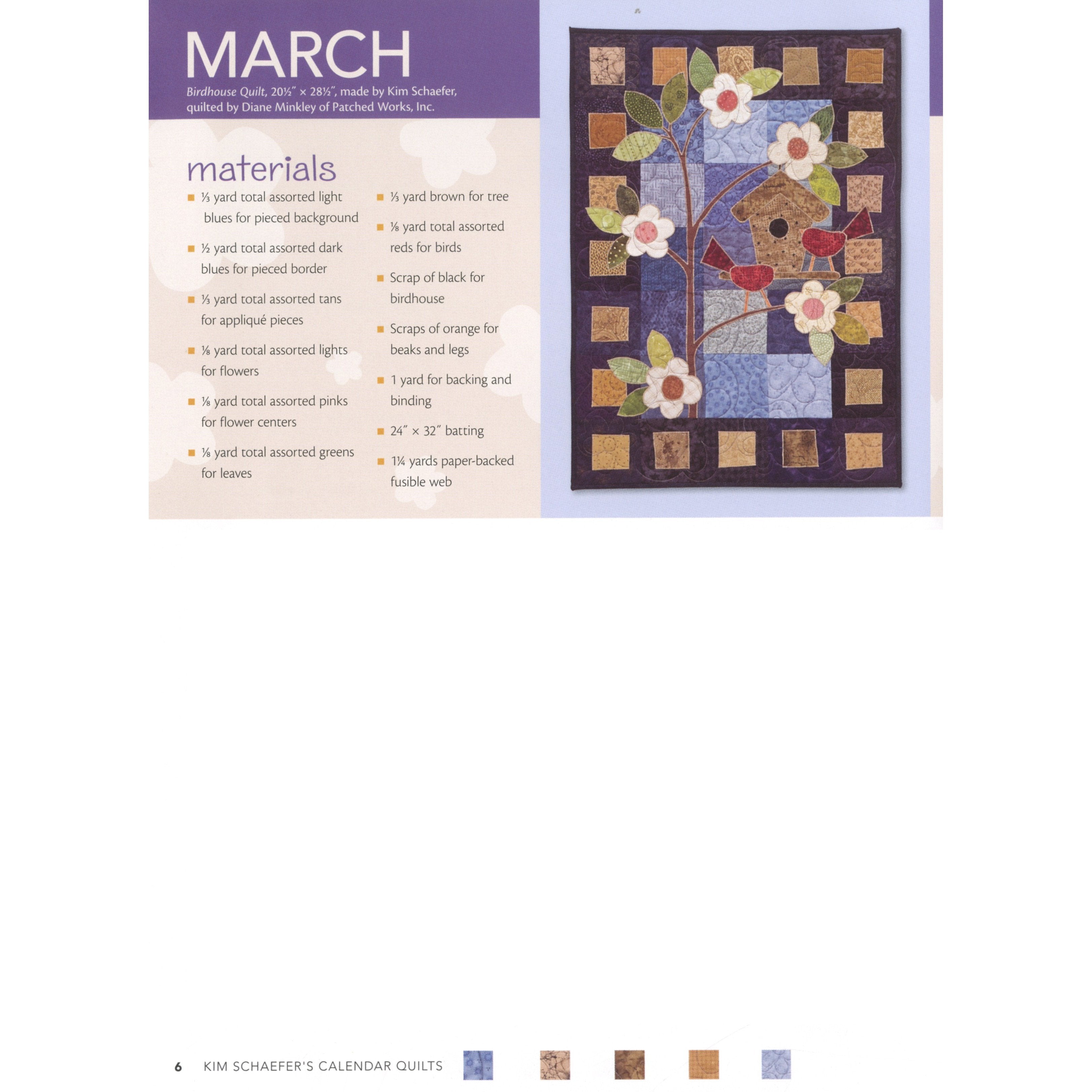 Calendar Quilts, Kim Schaefer image # 35332