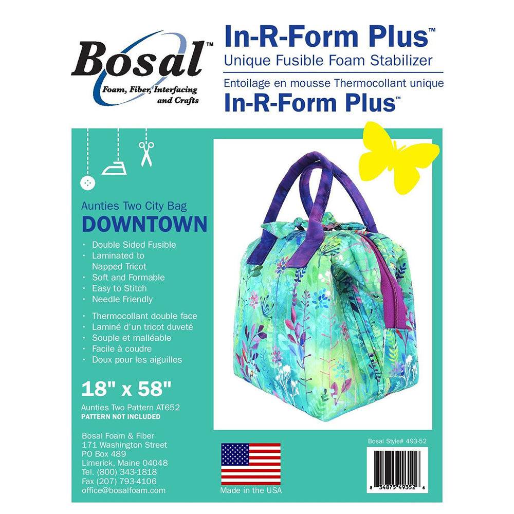 Bosal, In-R-Form Plus Double-Sided Fusible City Bag Stabilizer image # 67490