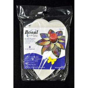 Bosal In-R-Form Single Sided Fusible Heart Leaf Shape image # 43798