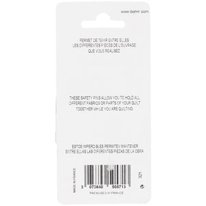 Quilter's Curved Safety Pins - 100pk image # 75083