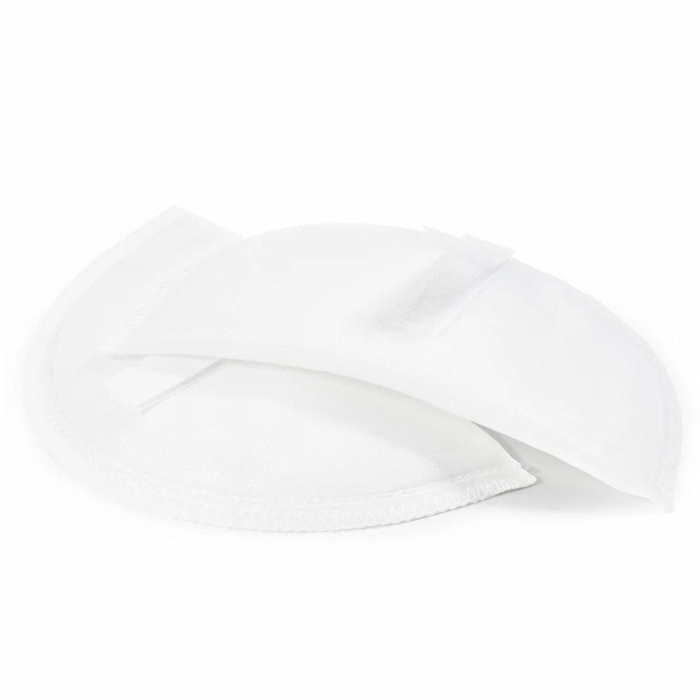 3/8" Covered Set-In Shoulder Pads - White image # 98475