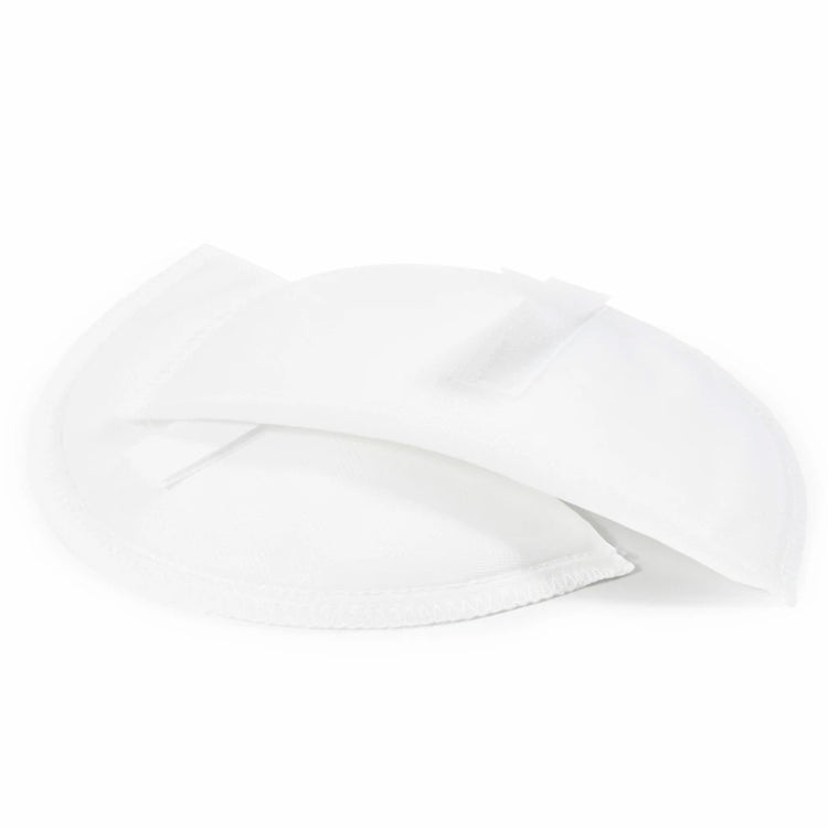 3/8" Covered Set-In Shoulder Pads - White image # 98475