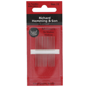 Richard Hemming & Son Milliners Needles - Size 11 image # 61357