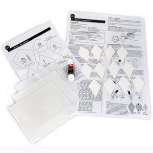 FabriFlair Star Ornament Kit, Dritz image # 102823