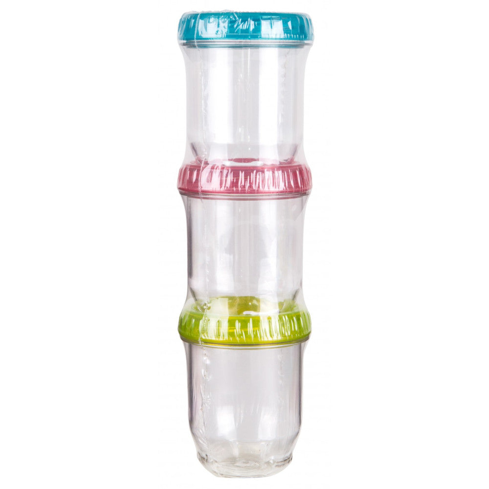 ArtBin Twisterz Storage Jars (3pc) - Small/Tall image # 118537