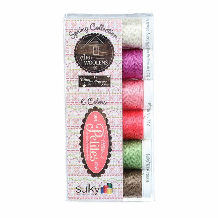 Sulky Petites, Spring Collection Thread Kit - 6 Spools image # 56548