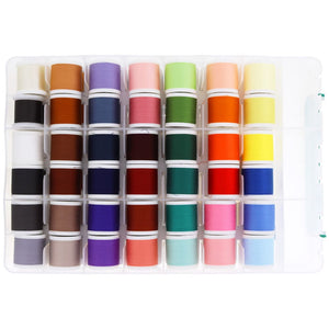 Thread Aerofil Quilt Box 63 Spools with Thread Rack image # 96320