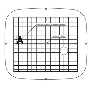 Embroidery Hoop ST (125mm x 110mm), Janome #860802000 image # 63794