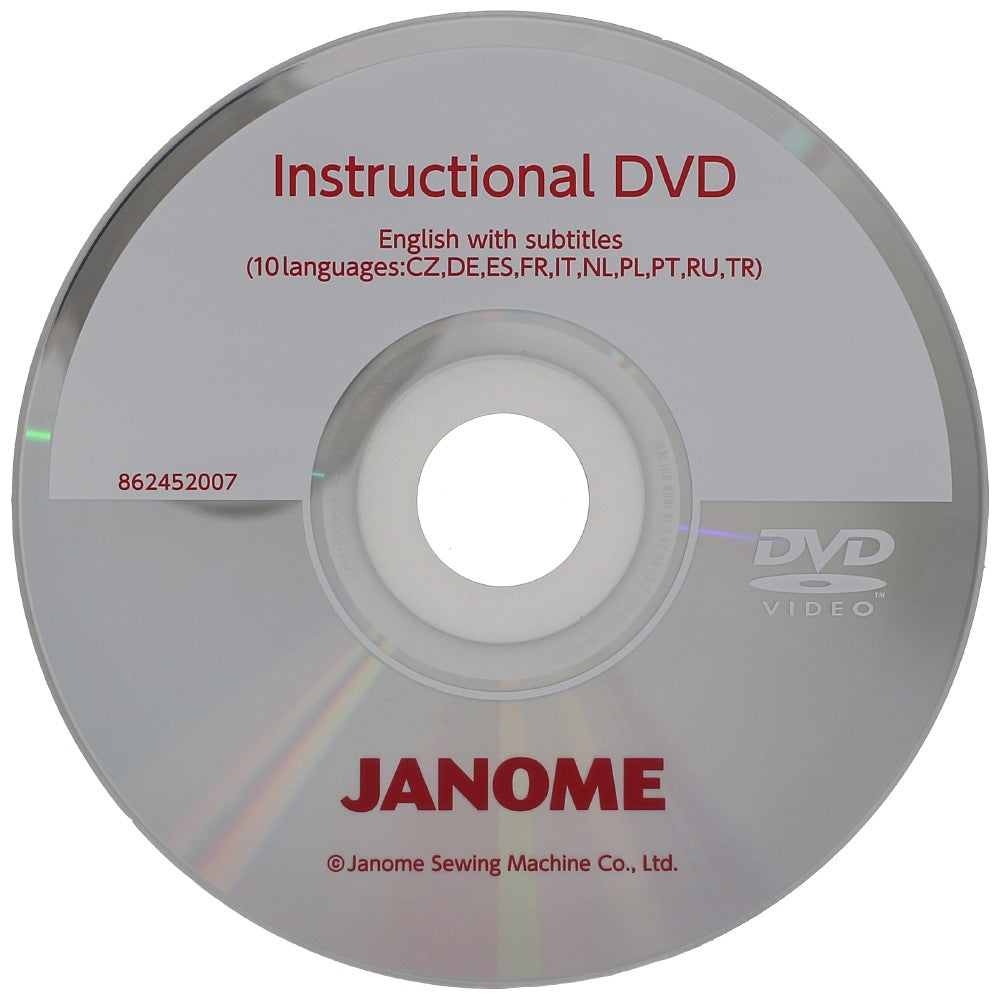 Instructional DVD, Janome #862452007 image # 76967