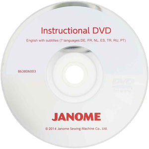 Instructional DVD, Janome #863806003 image # 92719